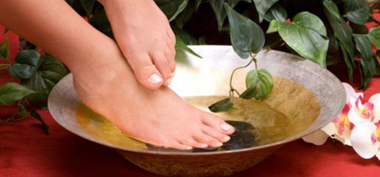 Как делать ванночки для ног
