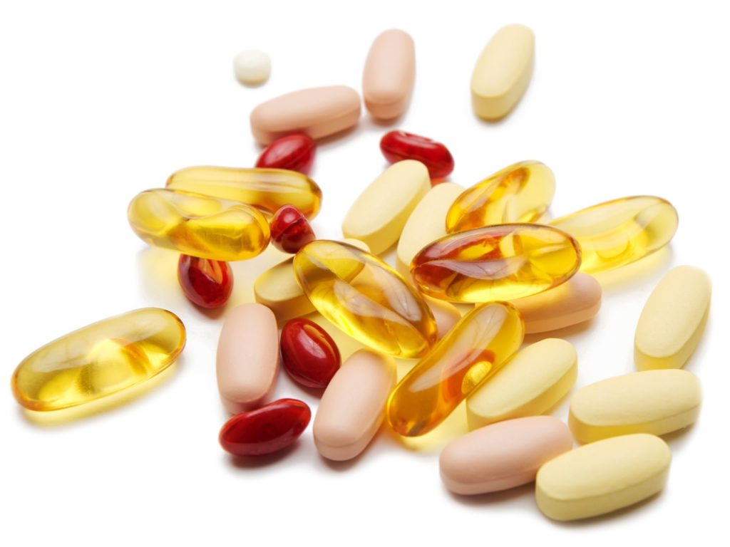 витамины в таблетках